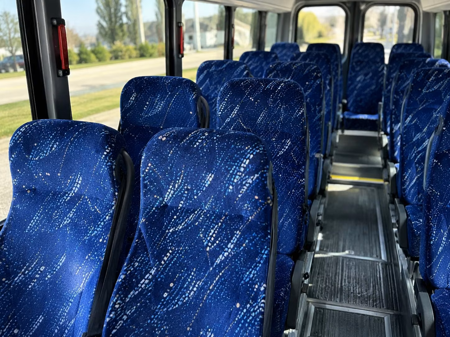 20 passenger minibus interior