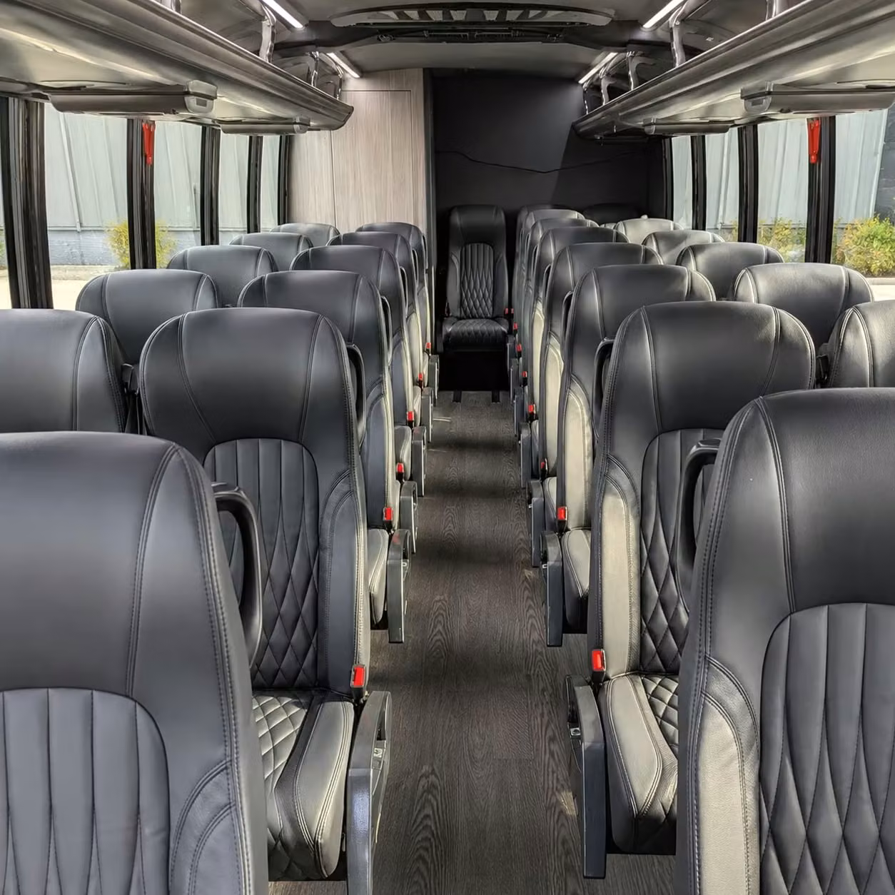 35 passenger minibus inside