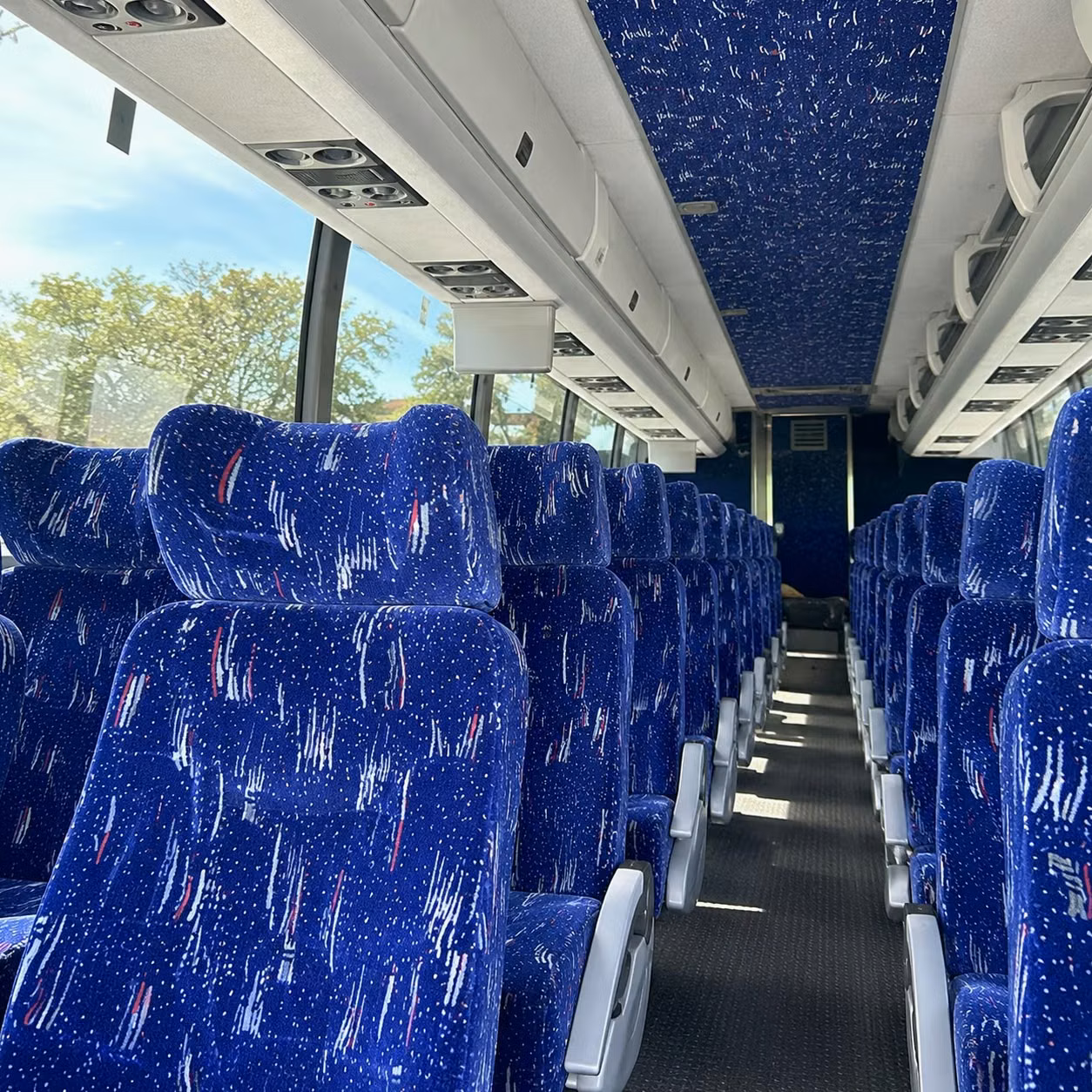 portage charter bus rental