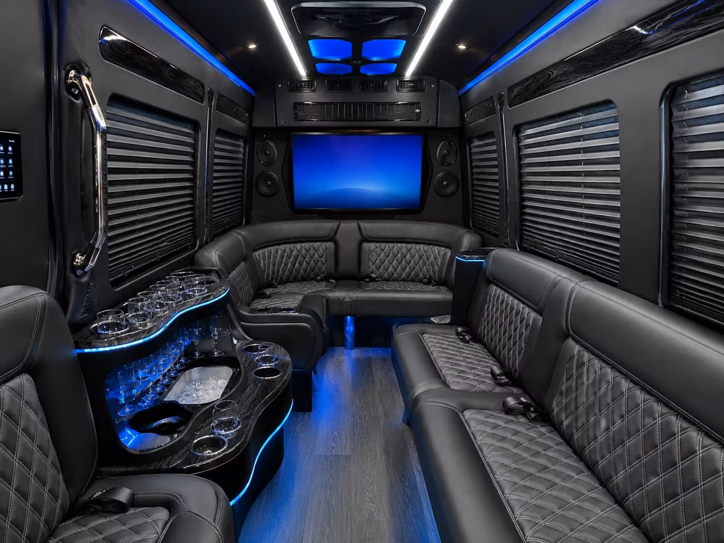 rehearsal dinner and day after brunch shuttle services in portage