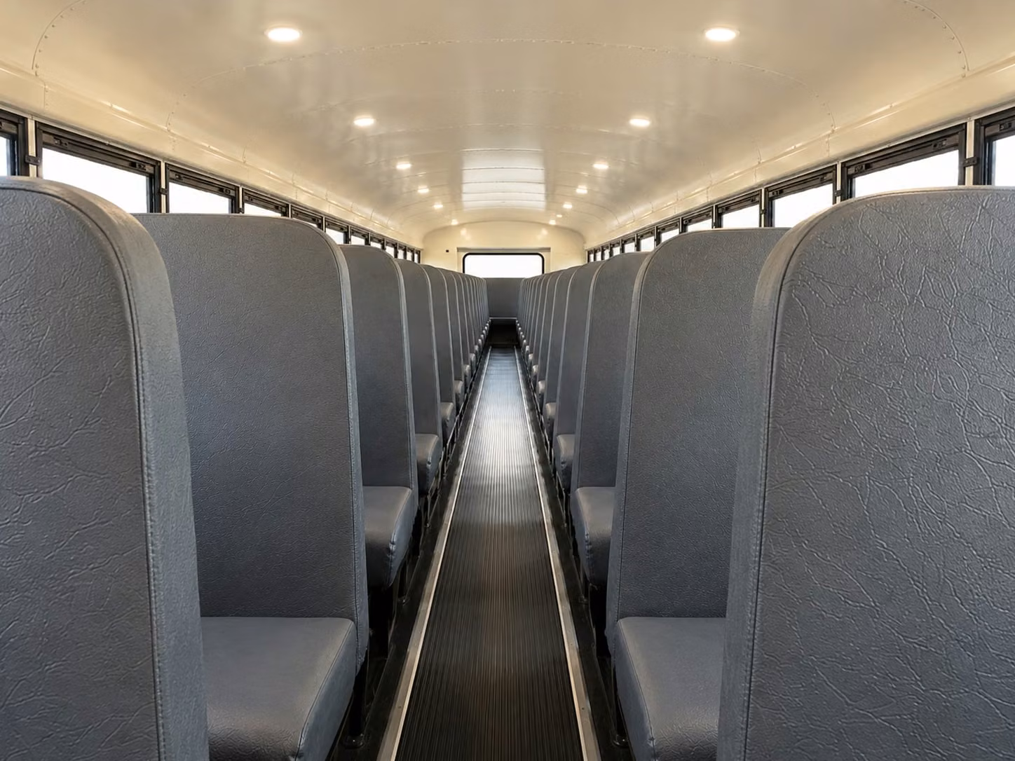 school bus interior