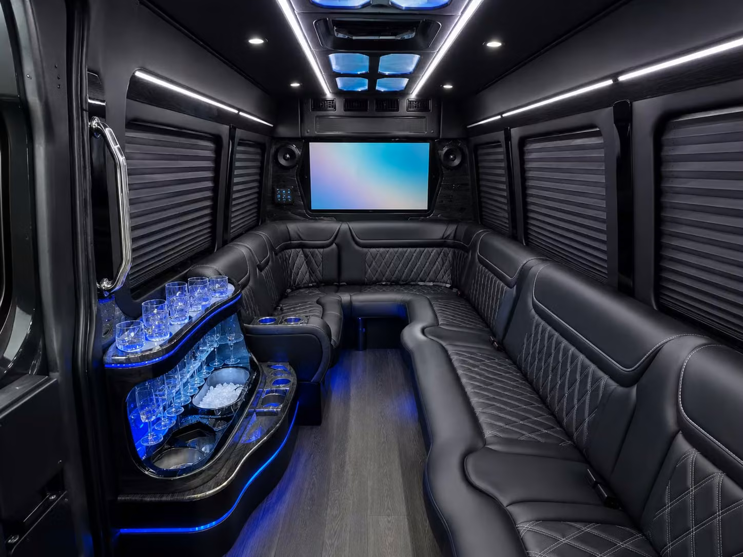 sprinter vans for portage prom perfect for the vip pre party group
